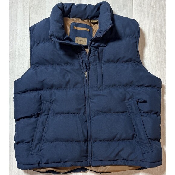 Men’s Trail Puffer Vest L Zip Pockets Inner Pocket Adjustable Hem Outdoor Hike - Picture 1 of 14